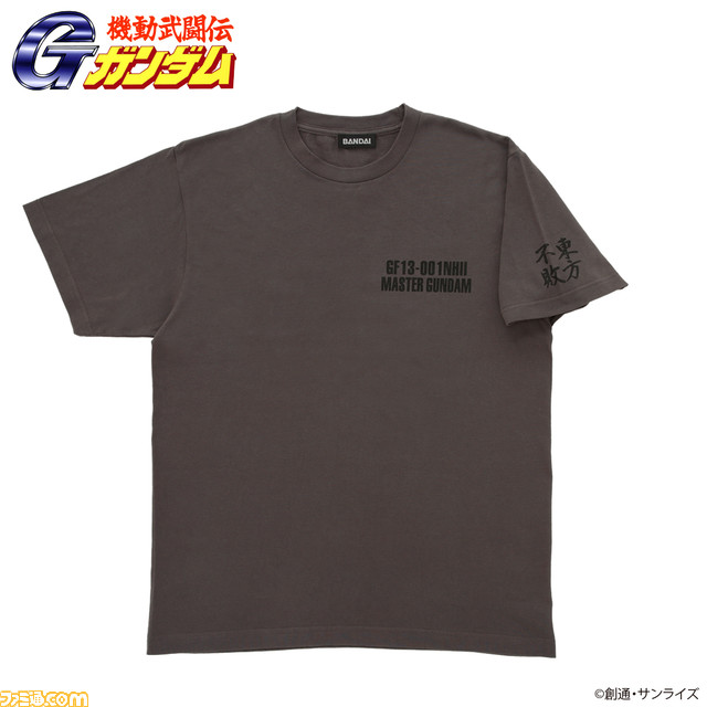 『ガンダム』ガンダムやシャア専用ザクなどシリーズの機体をモチーフにしたTシャツが登場。本日3月22日より“バンコレ!”にて予約販売開始