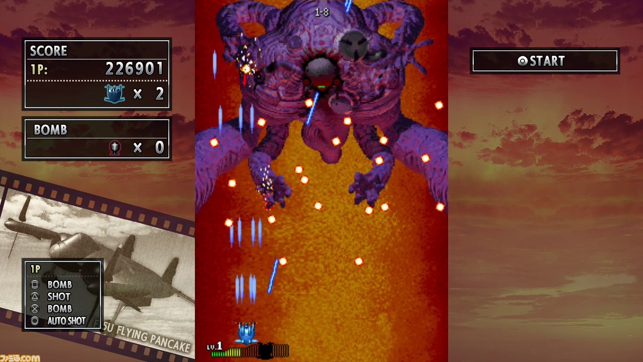 PS4『彩京 SHOOTING LIBRARY Vol.1』＆『Vol.2』のファミ通DX