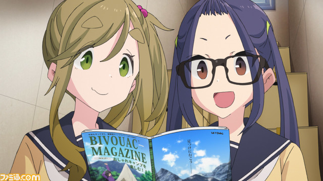 映画『ゆるキャン△』特典付き第1弾ムビチケカード情報、映画のロゴが公開。再放送中のTVシリーズ“第13話目”としてBlu-ray&DVD収録の特典アニメ放送も決定