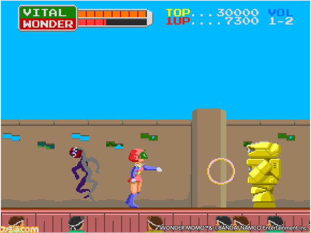 Switch/PS4『アケアカ ワンダーモモ』3月31日に配信決定。主人公のモモを操作し、平和を乱す悪の怪人軍団ワルデモンを倒すアクションゲーム