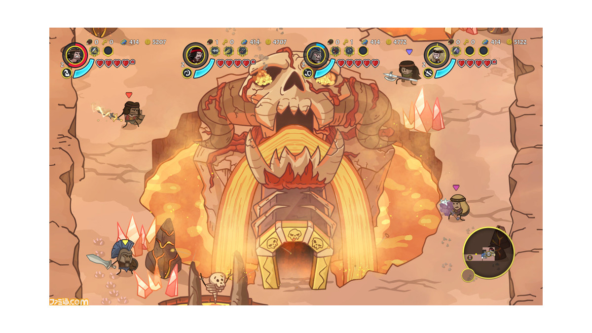 Ps4 Switch Conan Chop Chop が配信開始 ポップなイラスト調の世界を最大4人で冒険するローグライクアクションゲーム ゲーム エンタメ最新情報のファミ通 Com