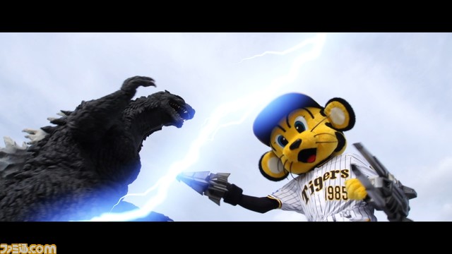 映画『ゴジラVSタイガース』公開決定！ 梅野隆太郎、大山悠輔、近本光司、佐藤輝明が出演する予告映像が解禁！ 【エイプリルフール】