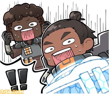 『Apex Legends』モバイル版の事前登録開始を記念しLINEスタンプが無料配布! 日常会話にピッタリなデフォルメされたレジェンドたち全16種のスタンプが登場