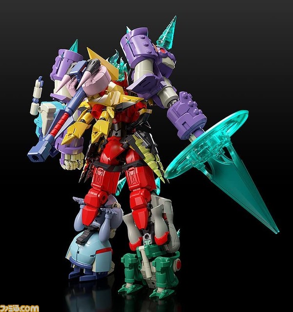 『天元突破グレンラガン』ガンメン9体が合体した“THE合体 無限合体 グレンダンラガン”が本日（4/1）より予約開始