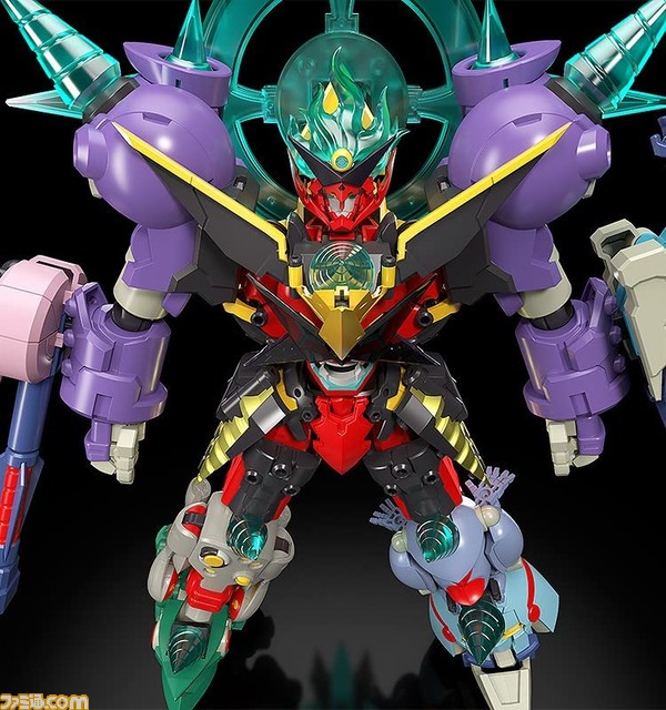 『天元突破グレンラガン』ガンメン9体が合体した“THE合体 無限合体 グレンダンラガン”が本日（4/1）より予約開始