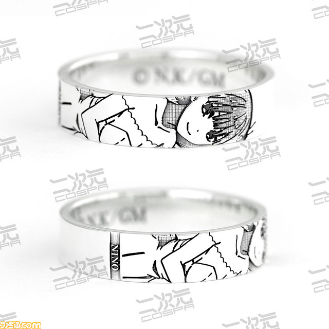 映画『五等分の花嫁』“シルバーリング ウェディングドレスVer.”が登場。一花・二乃・三玖・四葉・五月、「Forever in love」メッセージを精密な彫刻で表現