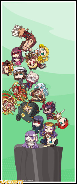 【FGO】英語版エイプリルフールはどうぶつタワー風ゲーム。サーヴァントたちを天高く積み上げよう