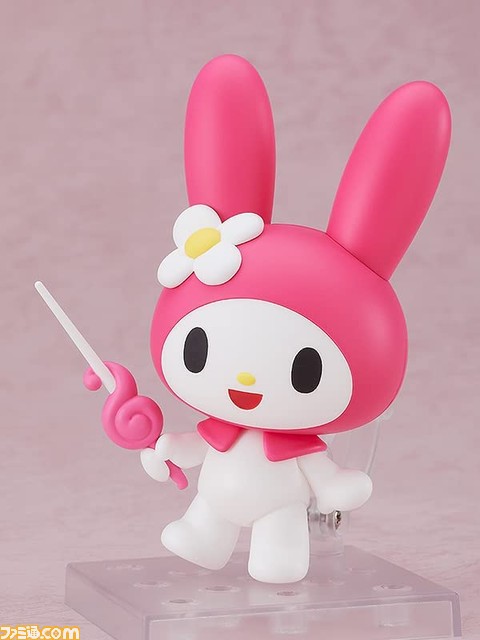 マイメロ、クロミがねんどろいどになって登場。いっしょに並べて飾りたくなるかわいいデザイン