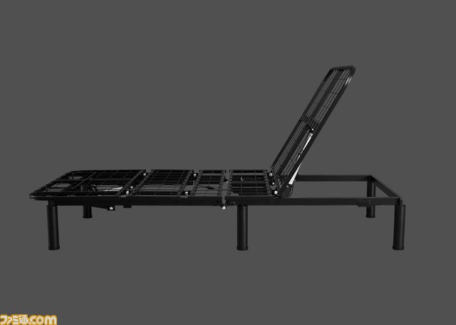 バウヒュッテより“電動ゲーミングベッド”が発売。背部と脚部が別々に稼動してどんな姿勢にもフィット。一日中ベッドの上でごろごろしながらゲームがプレイ可能に！