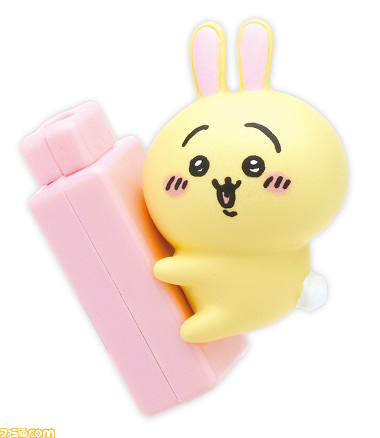 “ちいかわ ぎゅっと抱きつきケーブルカバー2”が4月中旬よりカプセルトイにて発売。モモンガ、くりまんじゅう、鎧さんが加わった全6種がラインアップ