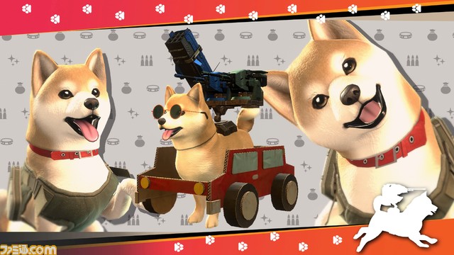 シバ(4/8)の日発売Switch/PS4『メタルドッグス』のローンチトレーラーが公開。“戦闘犬ポチ”をはじめとする可愛い3匹が大暴れのシューティングゲーム