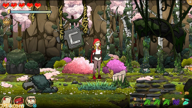 横スクロールアドベンチャー『スカーレット・フッドと邪悪の森』Switch版4月14日発売。『ヴァンブレイス』『ザ・コーマ』シリーズ制作のDvora Studio最新作