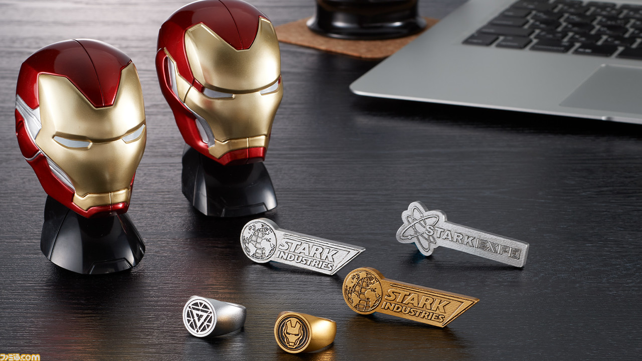 『アイアンマン』ガチャ 全高90ミリのビッグヘッドフィギュアや 