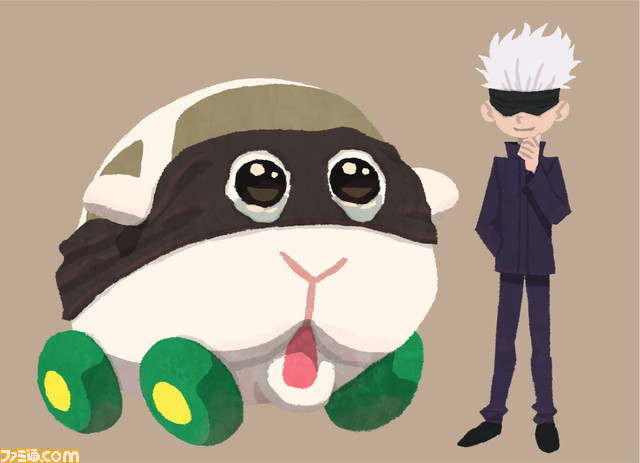 『呪術廻戦』と『モルカー』のコラボが発表。ポテトの編みぐるみを作る夜蛾正道はエイプリルフールネタではなく伏線だった