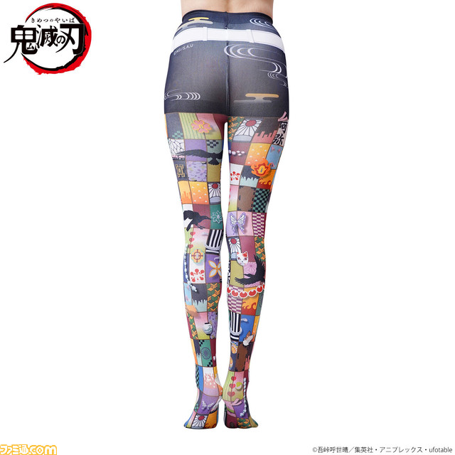 『鬼滅の刃』タイツは宇髄天元顔負けの派手さ。レッグウェアブランド“tokone”が炭治郎や9人の柱たちをデザインに取り入れたアートタイツが予約受付中