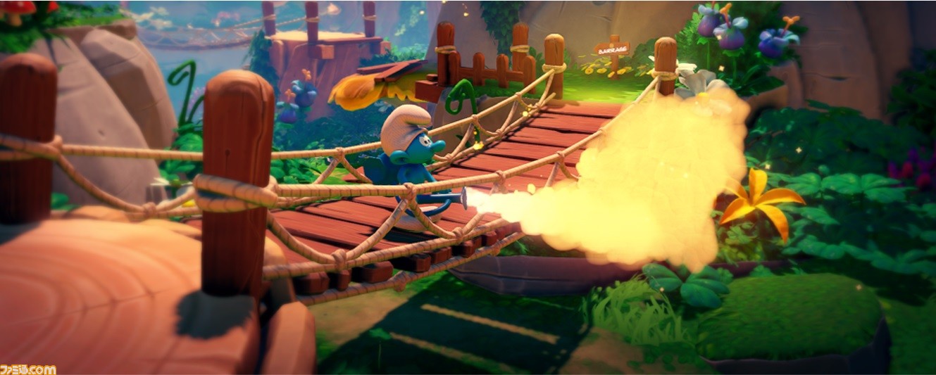 Switch/PS5/PS4『The Smurfs Mission Vileaf』が本日発売。映画や