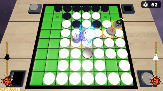 おバカなリバーシ『Reversilly』が本日（4/15）配信開始。妨害しながら相手の石をひっくり返すリアルタイムハチャメチャアクションゲーム