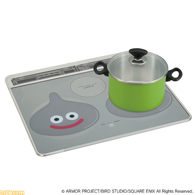 『ドラクエ』スライム型IHマットやホコリとりフィルターなど“おうちを よごれから まもる”シリーズ全5種が本日（4/15）発売