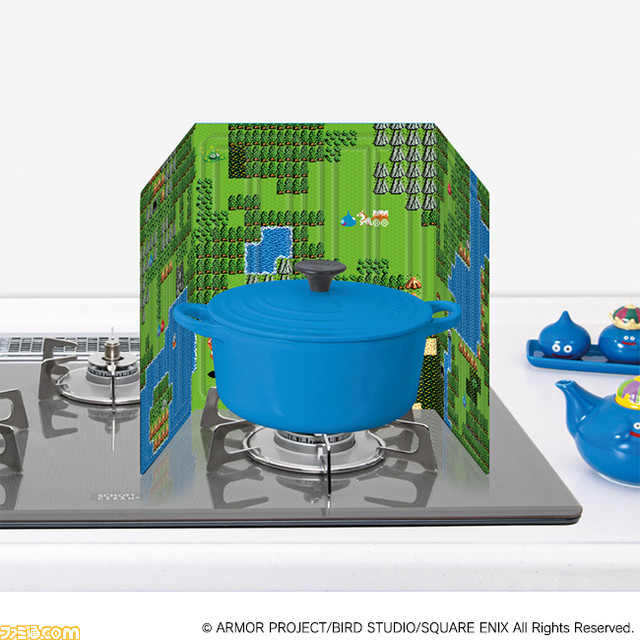 『ドラクエ』スライム型IHマットやホコリとりフィルターなど“おうちを よごれから まもる”シリーズ全5種が本日（4/15）発売