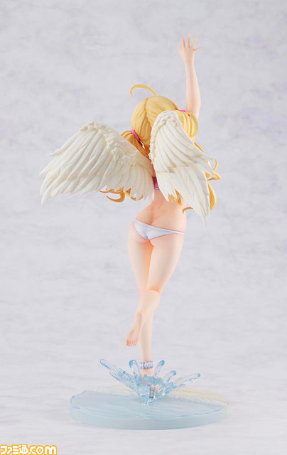 『盾の勇者の成り上がり』いつもとは違うツインテ―ル&水着姿でフィーロがフィギュア化。水辺を駆ける元気でかわいい姿を表現