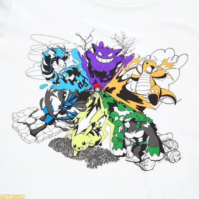 ポケモン ユニクロ 新作tシャツを4月18日発売 ピカチュウやコイル コイキング コダック リザードンたちがアーティスティックなグラフィックに ゲーム エンタメ最新情報のファミ通 Com