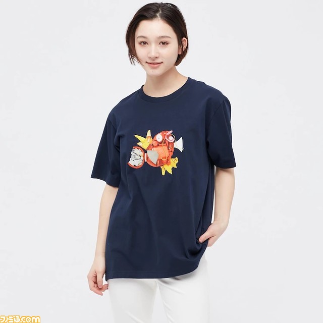 ポケモン ユニクロ 新作tシャツを4月18日発売 ピカチュウやコイル コイキング コダック リザードンたちがアーティスティックなグラフィックに ゲーム エンタメ最新情報のファミ通 Com