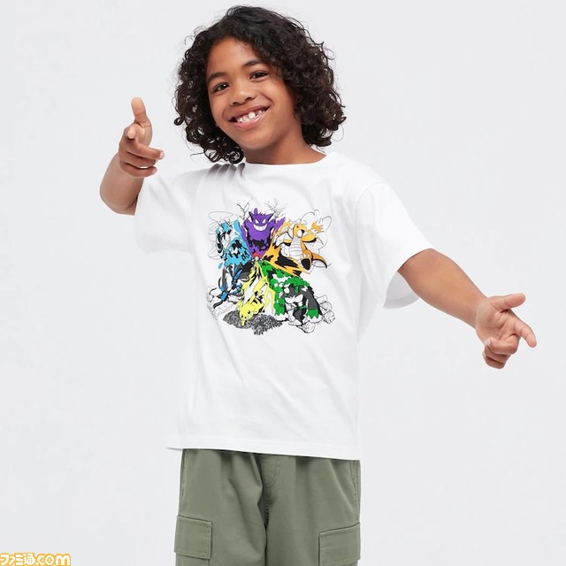 ポケモン ユニクロ 新作tシャツを4月18日発売 ピカチュウやコイル コイキング コダック リザードンたちがアーティスティックなグラフィックに ゲーム エンタメ最新情報のファミ通 Com