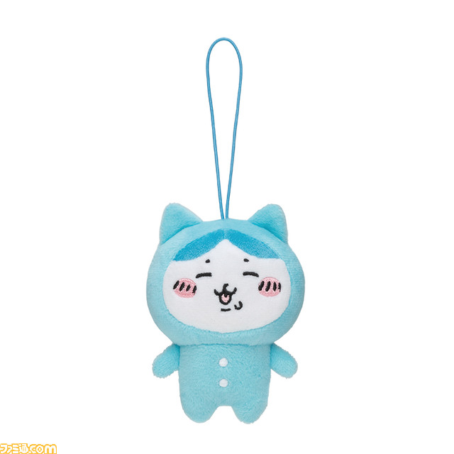 『ちいかわ』のビッグサイズぬいぐるみが4月下旬よりカプセルトイにて発売。可愛らしい表情をしたちいかわたちがおそろいのパジャマに身を包む