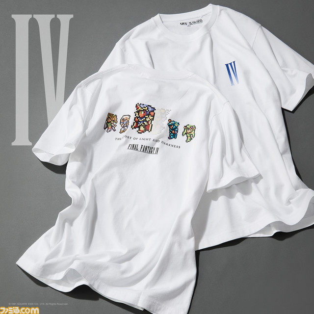 【FF16も】『FF』シリーズ35周年でユニクロコラボの“UT”Tシャツが登場。歴代作品がモチーフの16種類