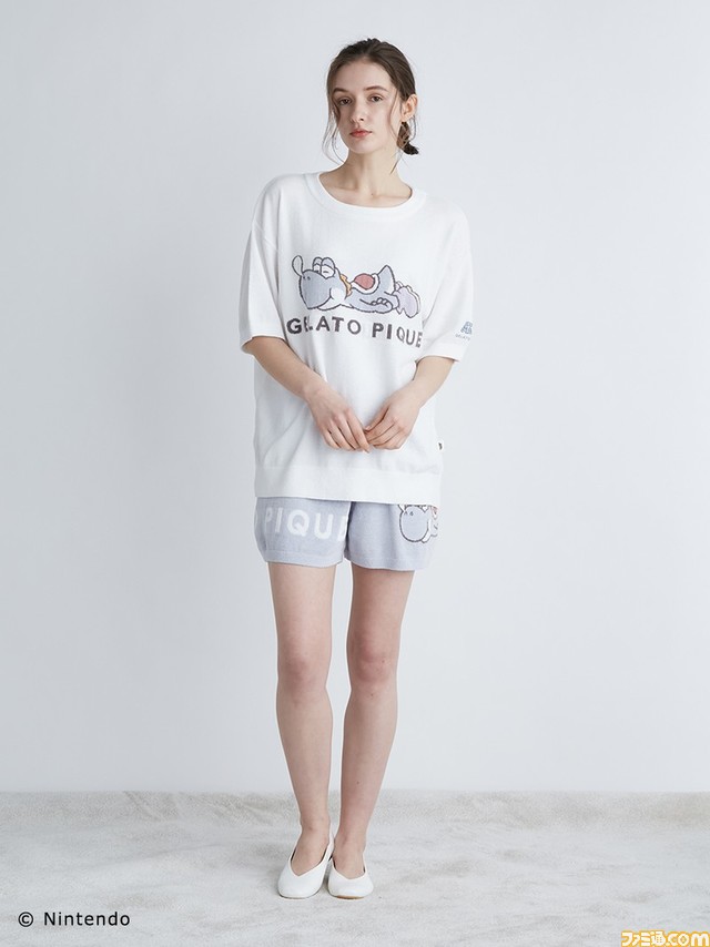 ジェラピケとヨッシーがコラボしたルームウェアが4月25日より発売。ヨッシーの顔がデザインされた可愛らしいものに!