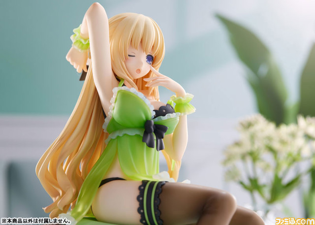 『超次元ゲイム ネプテューヌ』よりベールのフィギュアがあみあみにて予約開始。限定特典としてアクリルプレートが付属