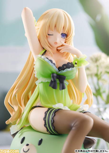 『超次元ゲイム ネプテューヌ』よりベールのフィギュアがあみあみにて予約開始。限定特典としてアクリルプレートが付属