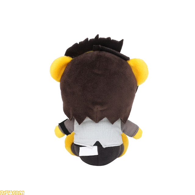 『タイバニ2』虎徹のコスチュームを着た虎とバーナビーのコスチュームを着たうさぎのぬいぐるみとぬいぐるみキーチェーンセットが受注開始