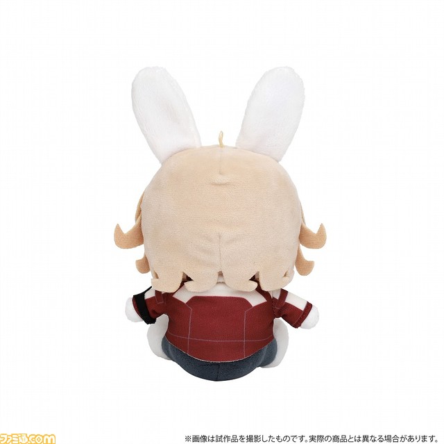 『タイバニ2』虎徹のコスチュームを着た虎とバーナビーのコスチュームを着たうさぎのぬいぐるみとぬいぐるみキーチェーンセットが受注開始