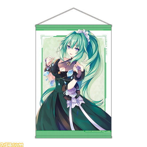 『超次元ゲイム ネプテューヌ』のオンラインくじがくじ引き堂に登場。華やかな衣装を身にまとった四女神たちやアクリルプレートなどがラインアップ