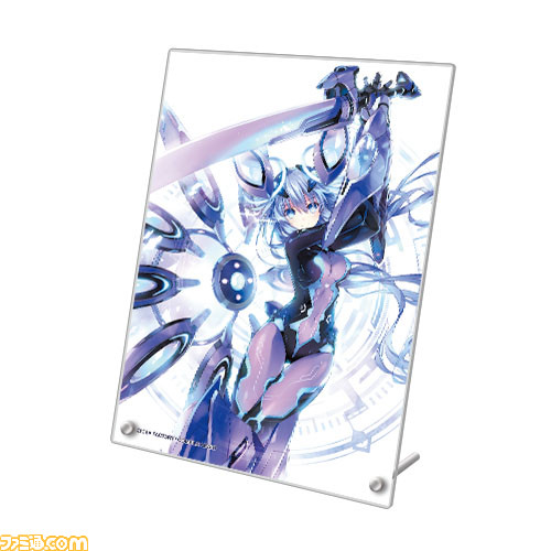 『超次元ゲイム ネプテューヌ』のオンラインくじがくじ引き堂に登場。華やかな衣装を身にまとった四女神たちやアクリルプレートなどがラインアップ