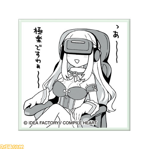 『超次元ゲイム ネプテューヌ』のオンラインくじがくじ引き堂に登場。華やかな衣装を身にまとった四女神たちやアクリルプレートなどがラインアップ