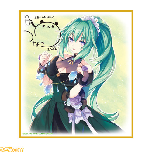 『超次元ゲイム ネプテューヌ』のオンラインくじがくじ引き堂に登場。華やかな衣装を身にまとった四女神たちやアクリルプレートなどがラインアップ