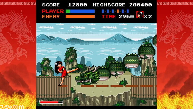 Switchレトロカンフーアクション『焔龍聖拳シャオメイ』5月19日発売。中潟憲雄氏による新曲やデモシーン、シャオイン視点の物語“シャオインモード”も！