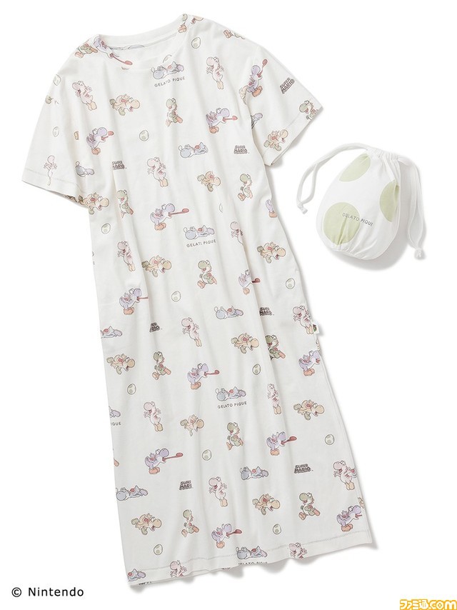 ジェラピケ×ヨッシーのコラボ商品が本日（4/25）より発売