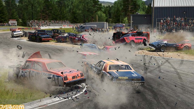 Switch版『レックフェスト』が7月14日に発売決定。スポーツカーやスクールバス、芝刈り機など多彩な車種でレースが楽しめる