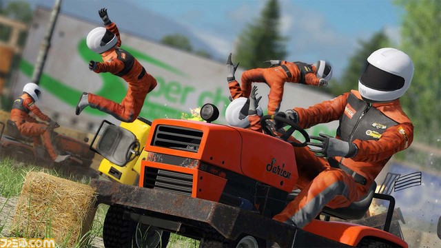 Switch版『レックフェスト』が7月14日に発売決定。スポーツカーやスクールバス、芝刈り機など多彩な車種でレースが楽しめる