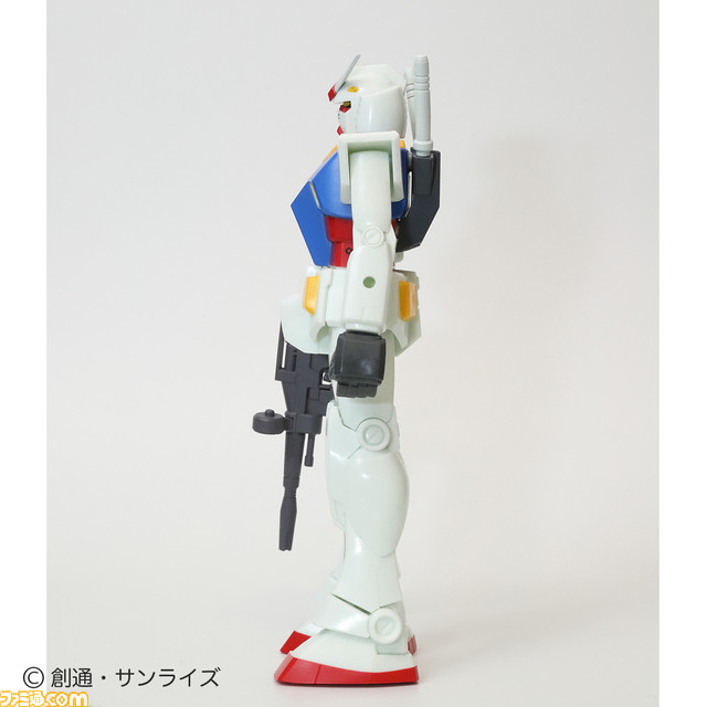 『機動戦士ガンダム』音声ギミック内蔵フィギュアが登場。起動音やビームライフルの発射音など4種類の音を収録