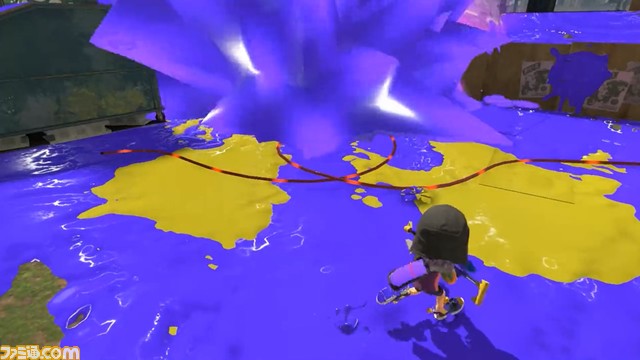 『スプラトゥーン3』新スペシャルウェポン“キューインキ”発表。相手の攻撃力を吸い込んで反撃弾を撃つ広範囲攻撃