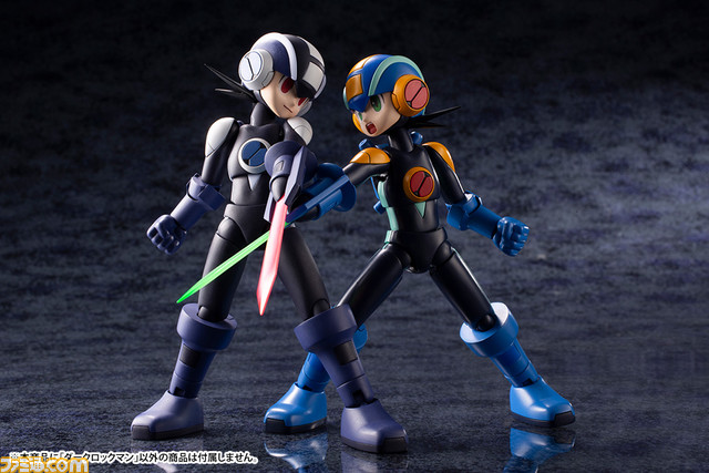 『ロックマン エグゼ』ロックマン、ダークロックマンがプラモデル化。コトブキヤから9月、10月に発売