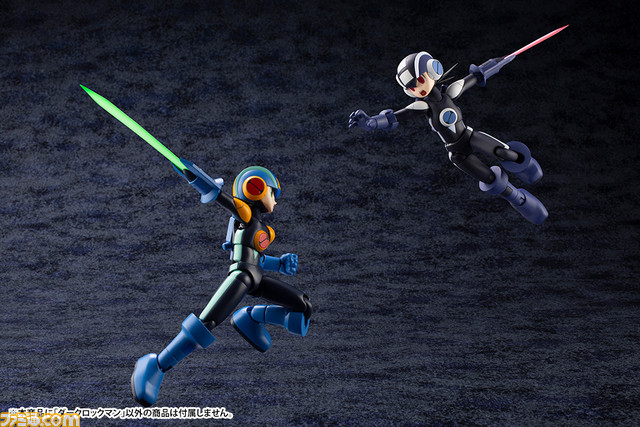 『ロックマン エグゼ』ロックマン、ダークロックマンがプラモデル化。コトブキヤから9月、10月に発売