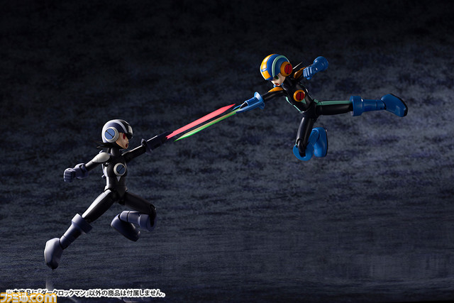 『ロックマン エグゼ』ロックマン、ダークロックマンがプラモデル化。コトブキヤから9月、10月に発売