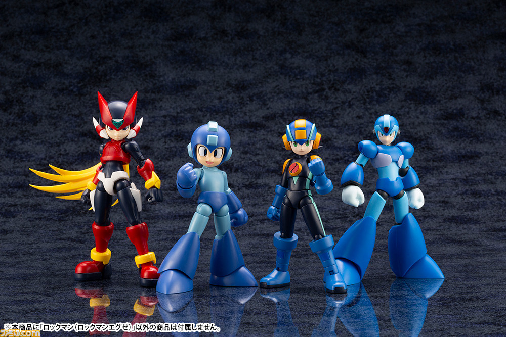 ロックマン エグゼ』ロックマン、ダークロックマンがプラモデル