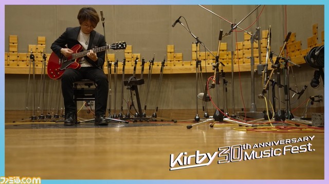 『星のカービィ』30周年記念ミュージックフェスの制作風景PVが公開。おしゃれなBGMに気分が上がる!