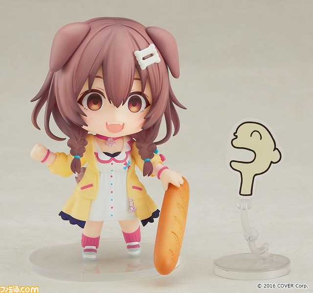 【ホロライブ】ころさんのねんどろいどが登場だでな。ホソイヌやフランスパンのほか、我らころねすきーも付いてくる！【ゆびゆび～】